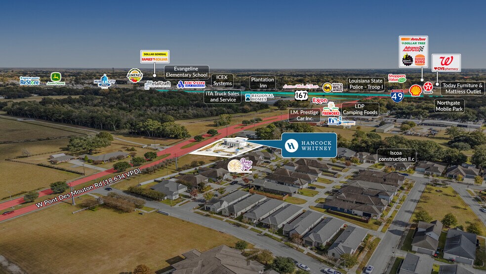 329 W Pont Des Mouton Rd, Lafayette, LA à vendre - Photo de l’immeuble – Image 3 sur 5