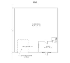 13401-13417 Fondren Rd, Houston, TX à louer Plan d’étage– Image 1 sur 1