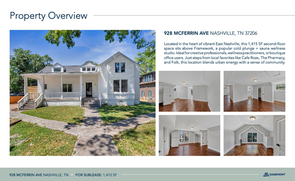 928 Mcferrin Ave, Nashville, TN à louer - Photo de l’immeuble – Image 3 sur 10