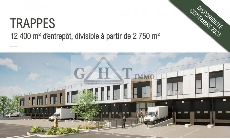 Industriel/Logistique dans Trappes à louer - Photo de l’immeuble – Image 1 sur 6