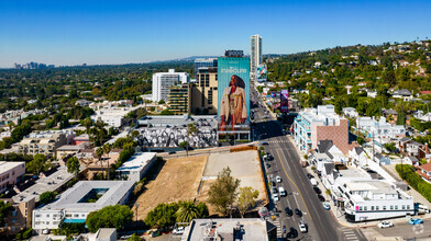 9000 W Sunset Blvd, West Hollywood, CA - VUE AÉRIENNE  vue de carte