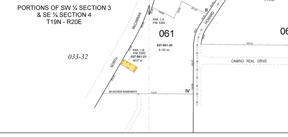 470 N McCarran Blvd, Sparks, NV à vendre - Plan cadastral – Image 2 sur 2