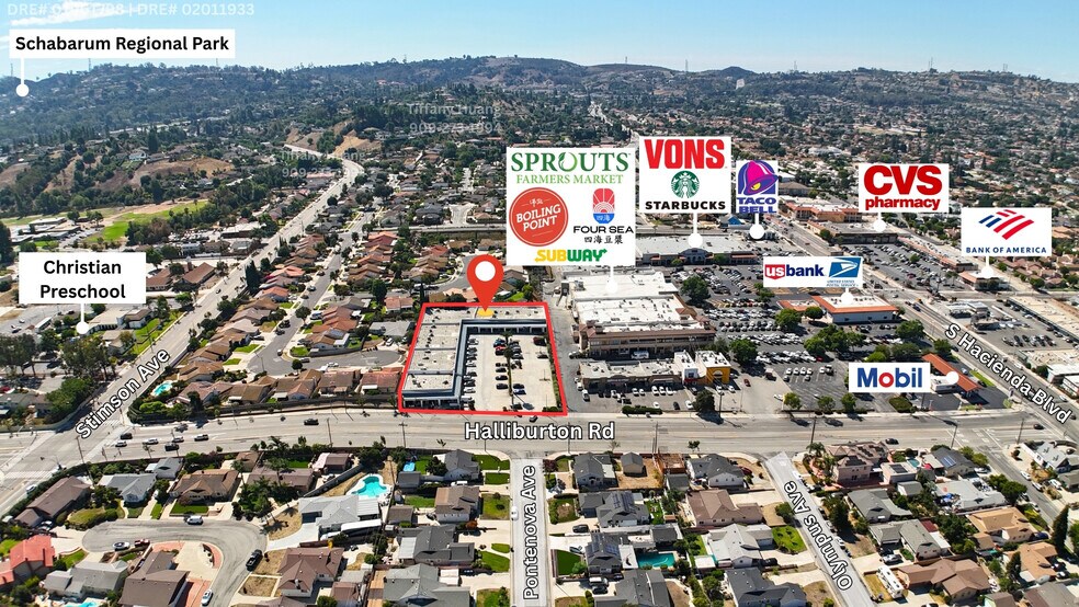 15902-15946 Halliburton Rd, Hacienda Heights, CA à louer - Photo de l’immeuble – Image 3 sur 18
