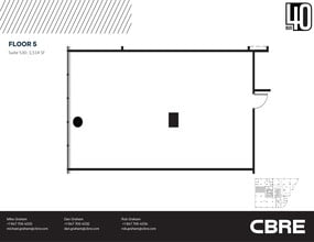 40 Skokie Blvd, Northbrook, IL à vendre Plan d’étage– Image 1 sur 1