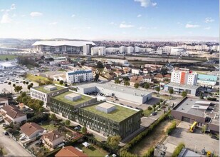 20 Boulevard Ambroise Paré, Meyzieu, RHO - VUE AÉRIENNE  vue de carte