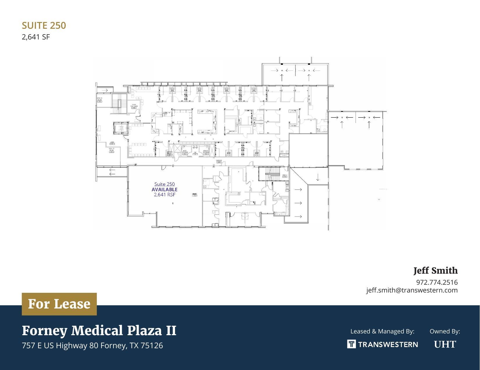 757 E US Highway 80, Forney, TX à louer Plan d’étage– Image 1 sur 1