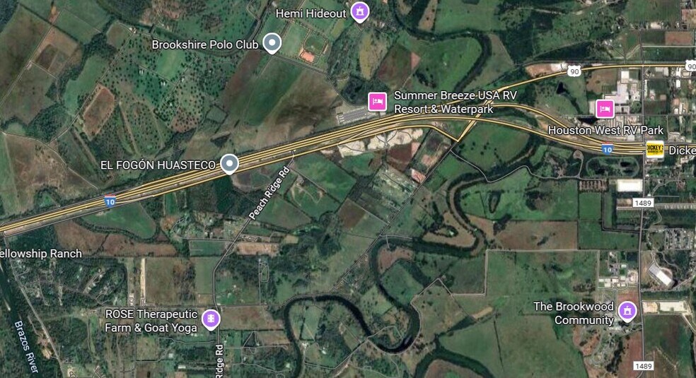 550 Peach Ridge Road, Brookshire, TX à vendre - Photo de l’immeuble – Image 2 sur 3
