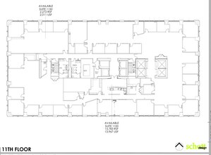 300 N Meridian St, Indianapolis, IN à louer Plan d’étage– Image 1 sur 1