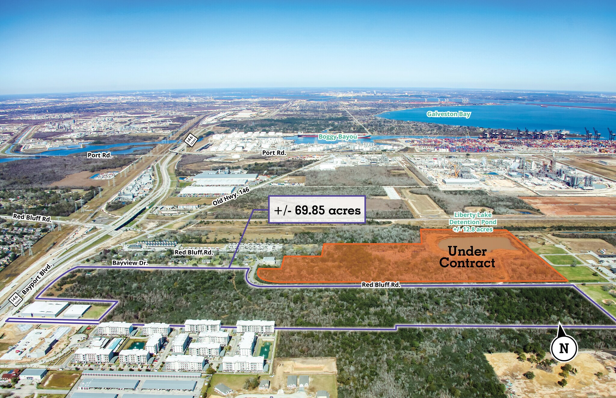 SH 146 and Red Bluff Rd, Seabrook, TX à vendre Photo principale– Image 1 sur 5