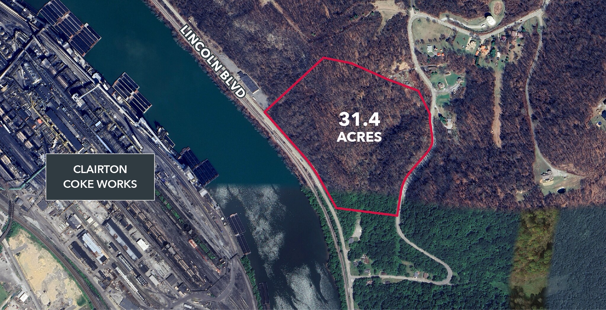 Lincoln Blvd, Elizabeth, PA à vendre Aérien– Image 1 sur 2