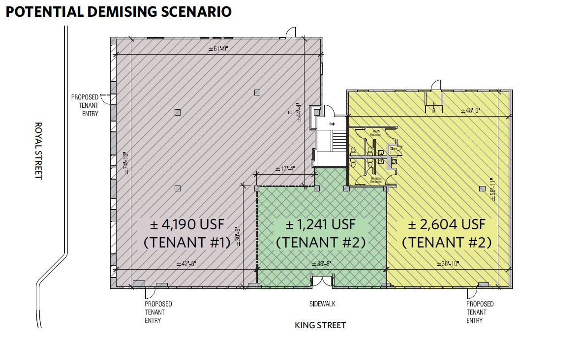 480 King St, Alexandria, VA à louer Plan d’étage– Image 1 sur 1