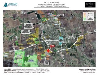 Plus de détails pour 715 CARLOS G PARKER blvd, Taylor, TX - Terrain à vendre