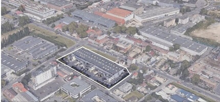 36 Boulevard Louise Michel, Gennevilliers, HDS - Vue aérienne  vue de carte