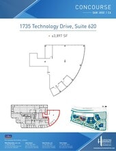 224 Airport Pkwy, San Jose, CA à louer Plan d’étage– Image 1 sur 1