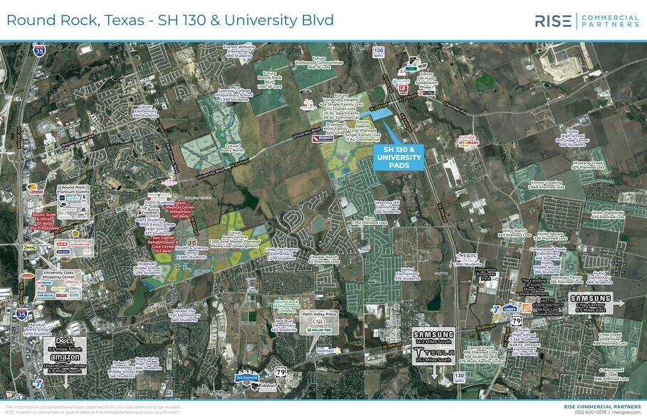 0 University Blvd, Georgetown, TX à vendre - Aérien – Image 3 sur 4