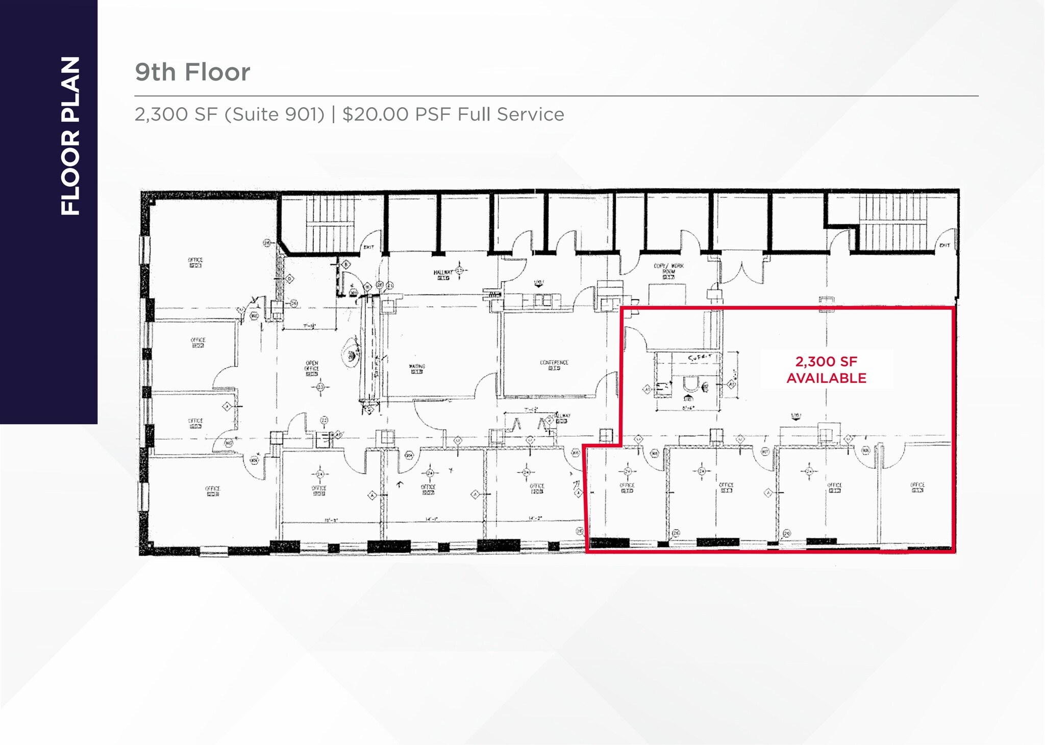 1627 Main St, Kansas City, MO à louer Plan d’étage– Image 1 sur 1