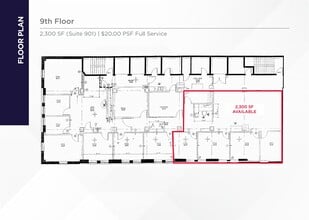 1627 Main St, Kansas City, MO à louer Plan d’étage– Image 1 sur 1