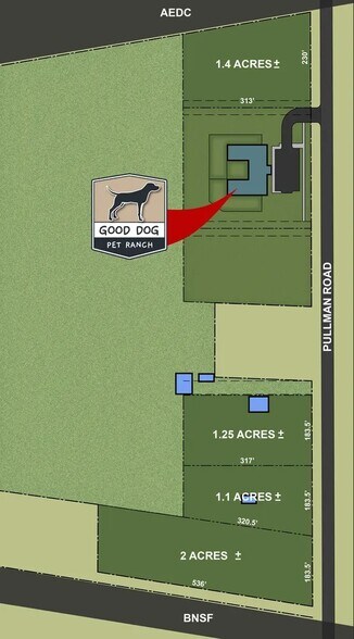 3rd ave, Amarillo, TX à vendre - Plan de site – Image 2 sur 2