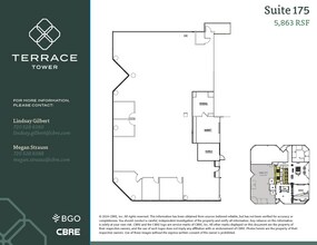 5619 Dtc Pky, Greenwood Village, CO à louer Plan d’étage– Image 1 sur 1