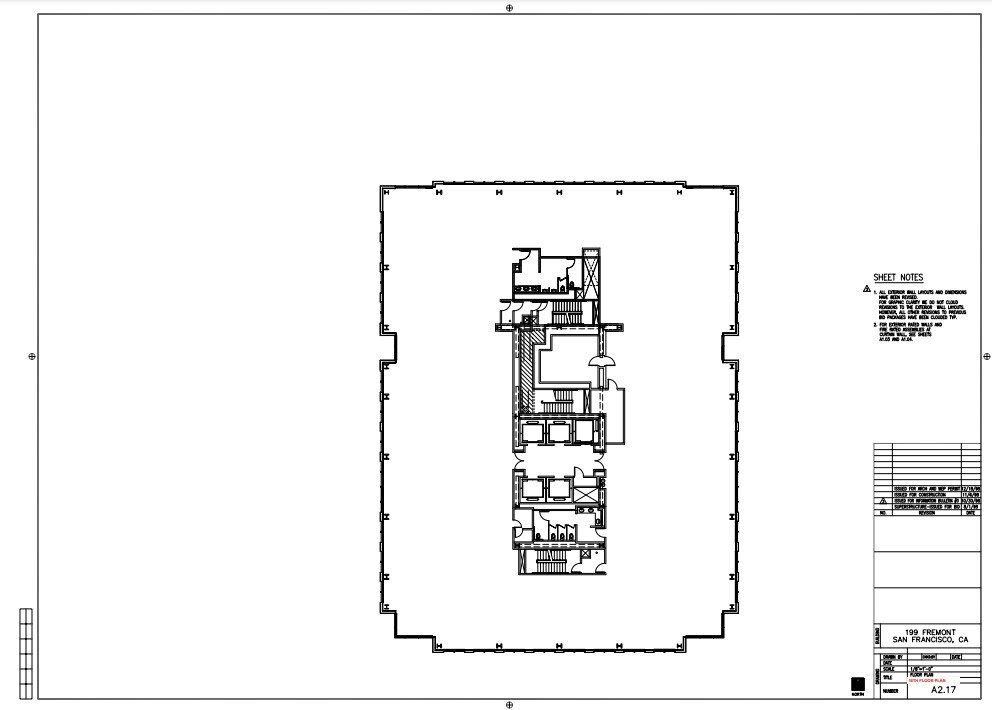 300 Howard St, San Francisco, CA à louer Plan d’étage– Image 1 sur 1