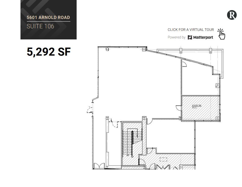 5601 Arnold Rd, Dublin, CA à louer Plan d’étage– Image 1 sur 1