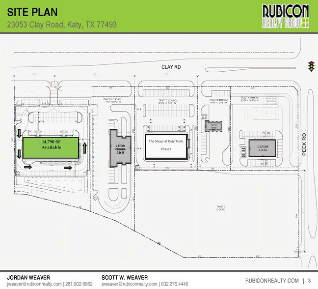 23151 Clay Rd, Katy, TX à louer - Plan de site – Image 3 sur 11