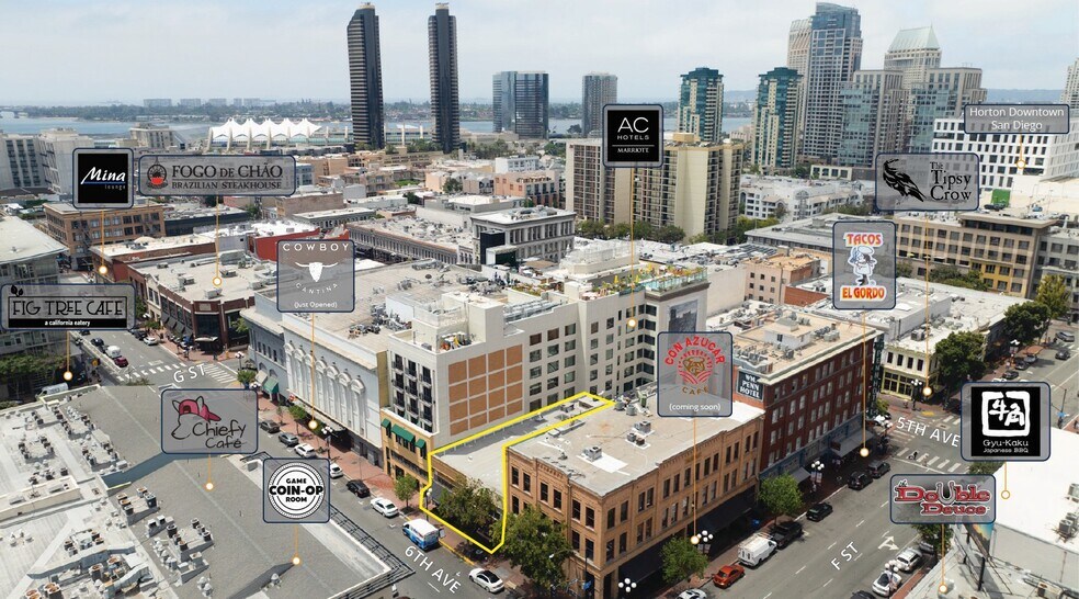 748-752 6th Ave, San Diego, CA à vendre - Photo de l’immeuble – Image 1 sur 6