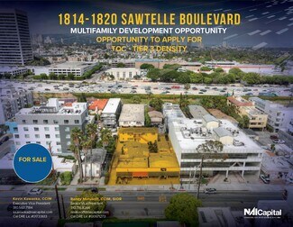 Plus de détails pour 1814 Sawtelle Blvd, Los Angeles, CA - Terrain à vendre