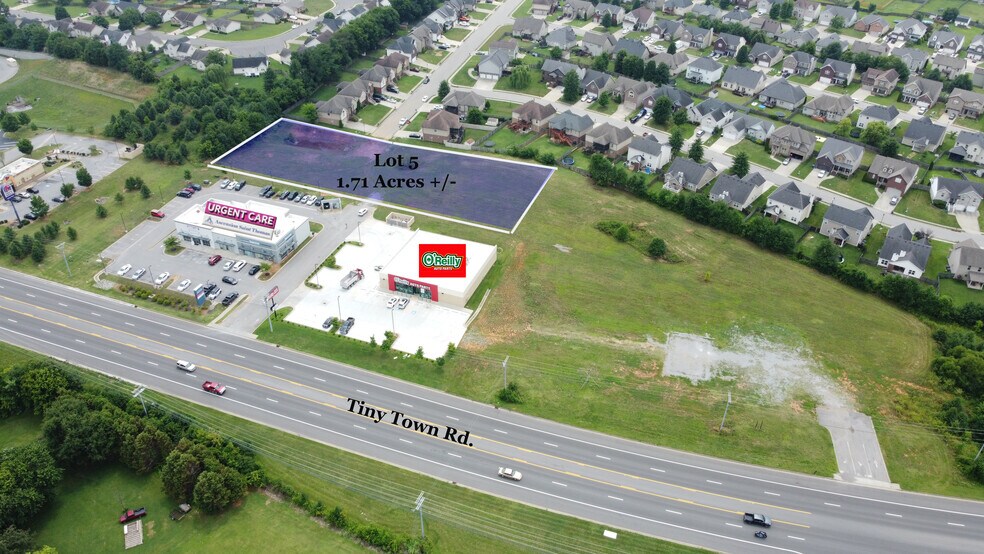Lot 5 Tiny Town, Clarksville, TN à vendre - Aérien – Image 2 sur 12