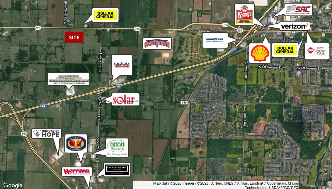 7036 Highway 266, Springfield, MO à vendre Aérien– Image 1 sur 6