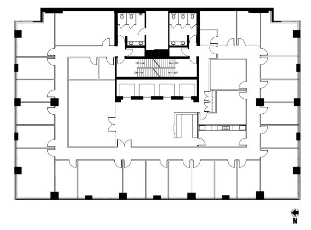 736 6th Ave SW, Calgary, AB à louer Plan d’étage– Image 1 sur 1