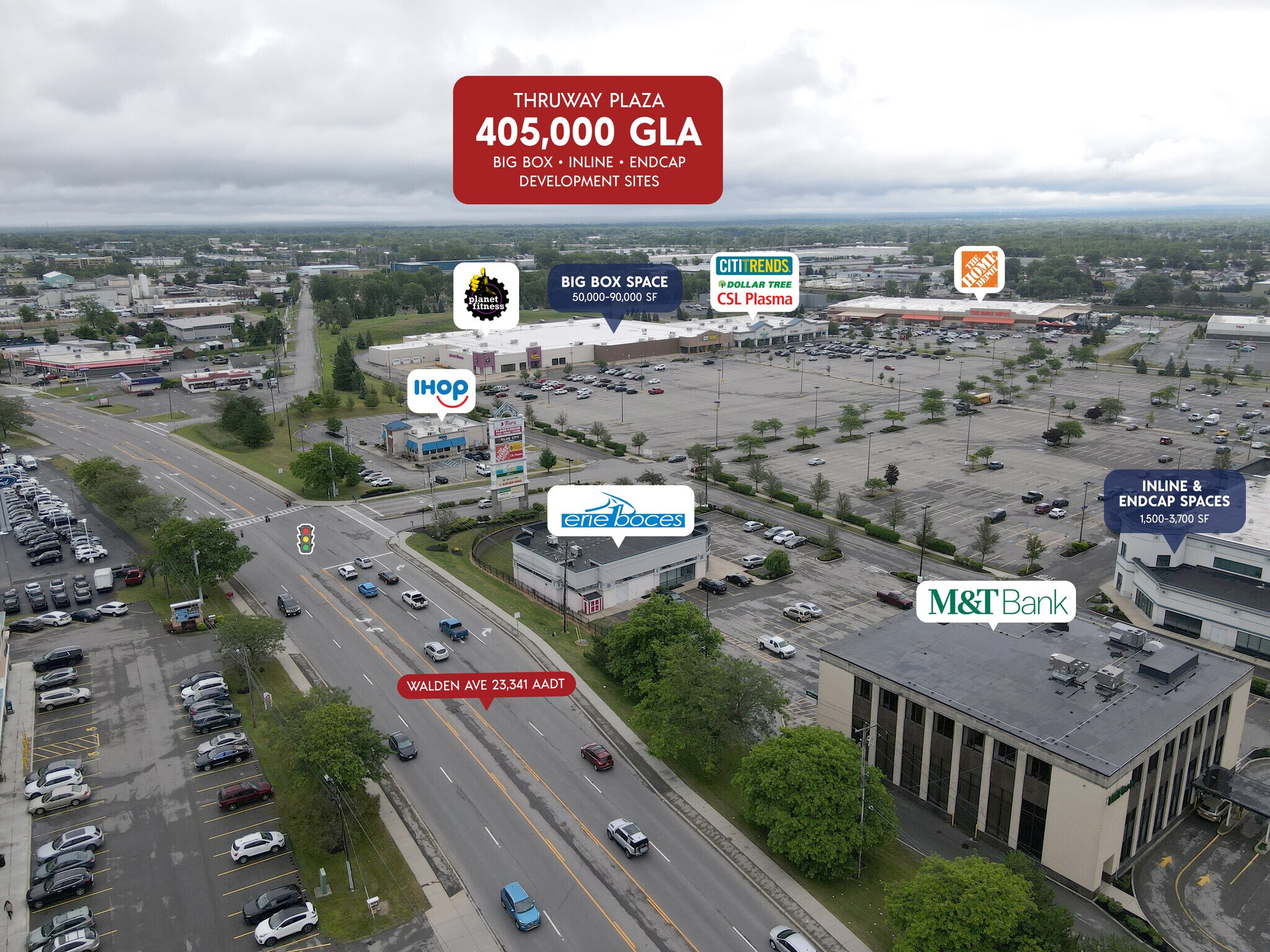 50-900 Thruway Plaza Dr, Cheektowaga, NY à louer Photo principale– Image 1 sur 26
