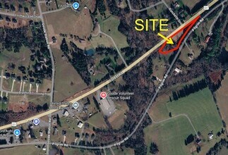 Rt. 221 & Pilgrim Rd., Goode, VA - Vue aérienne vue de carte