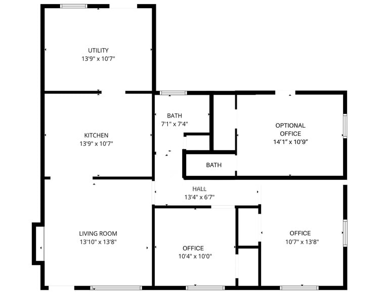 1142 Saint Johns Bluff Rd N, Jacksonville, FL à louer - Plan d’étage – Image 2 sur 4