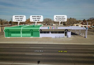 Plus de détails pour 4201-4207 Lomas Blvd NE, Albuquerque, NM - Local commercial à louer