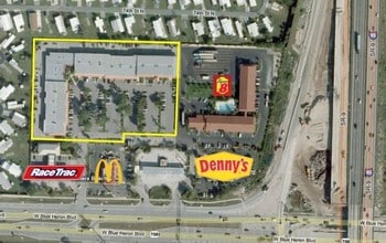 4152-4230 Blue Heron Blvd W, Riviera Beach, FL - VUE AÉRIENNE vue de carte - Image1