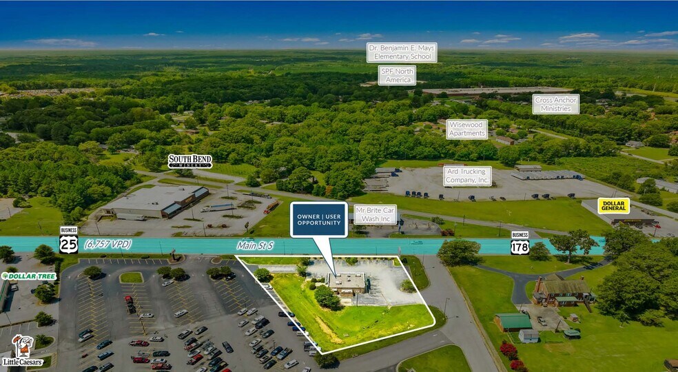 2531 Highway 25 S, Greenwood, SC à louer - Photo de l’immeuble – Image 3 sur 5