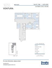 16255 Ventura Blvd, Encino, CA à louer Plan d’étage– Image 1 sur 1