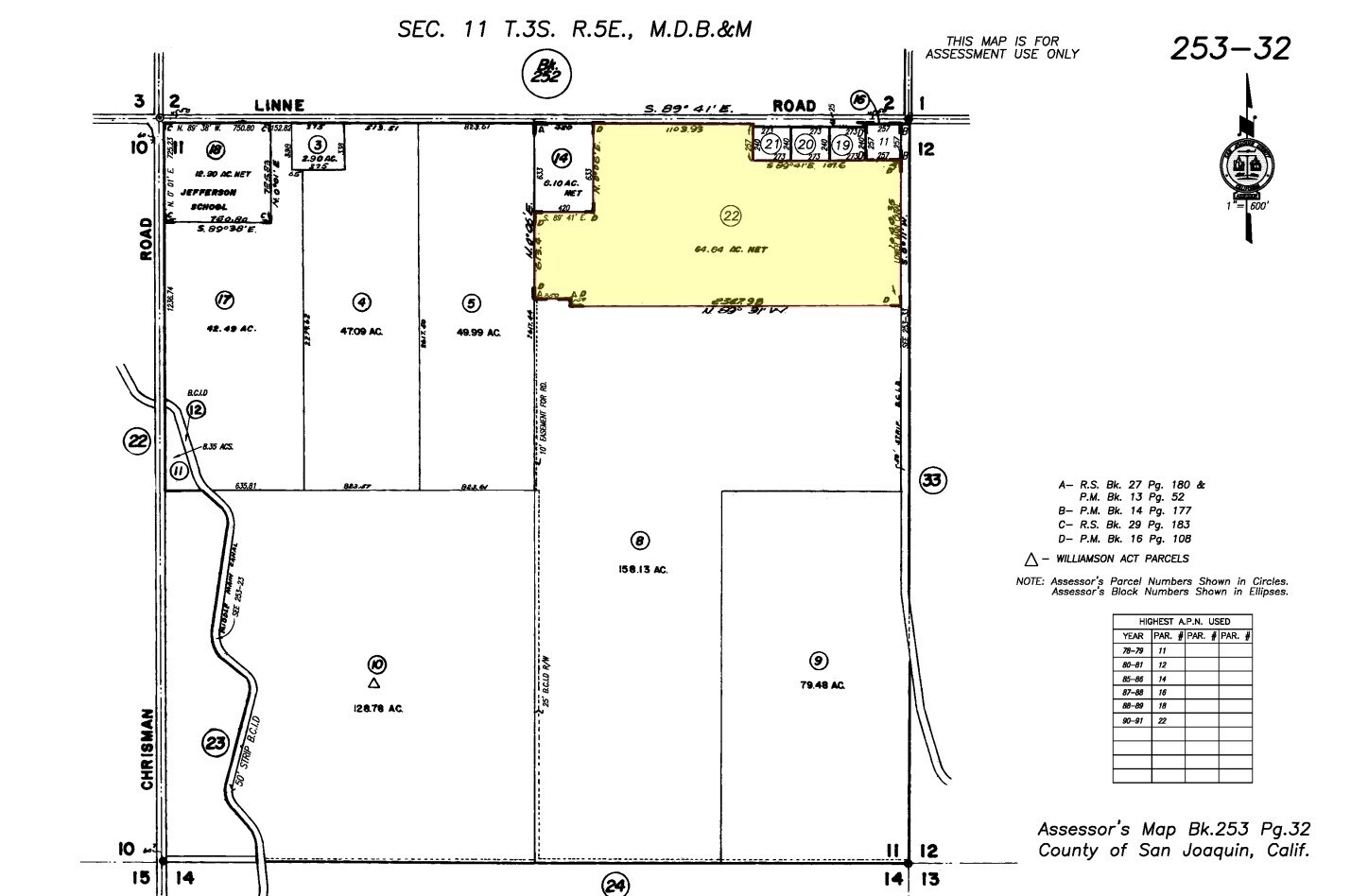 Linne Road, Tracy, CA à vendre Plan cadastral– Image 1 sur 3