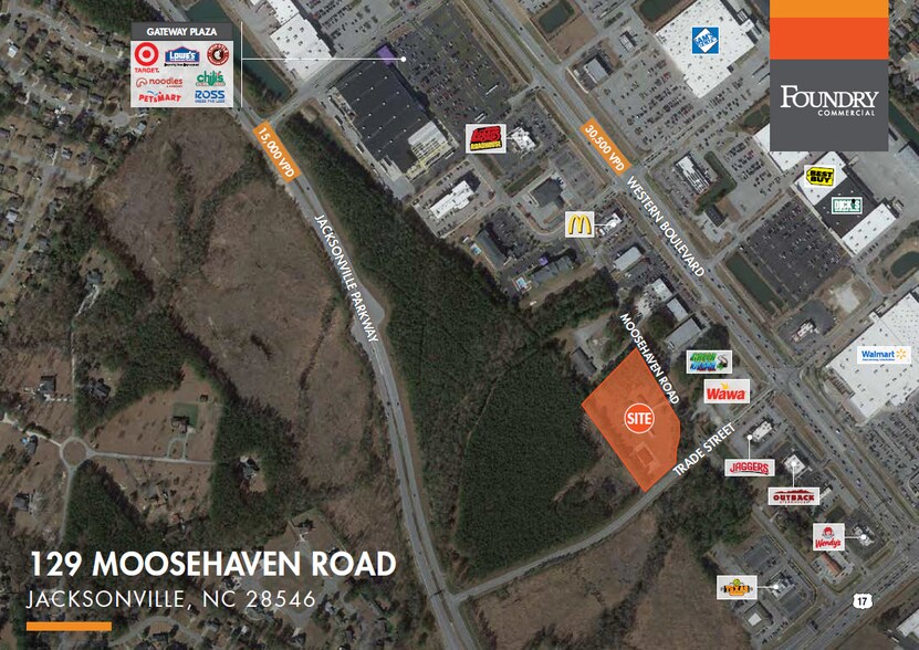 129 Moosehaven Rd, Jacksonville, NC à vendre - Photo principale – Image 1 sur 1
