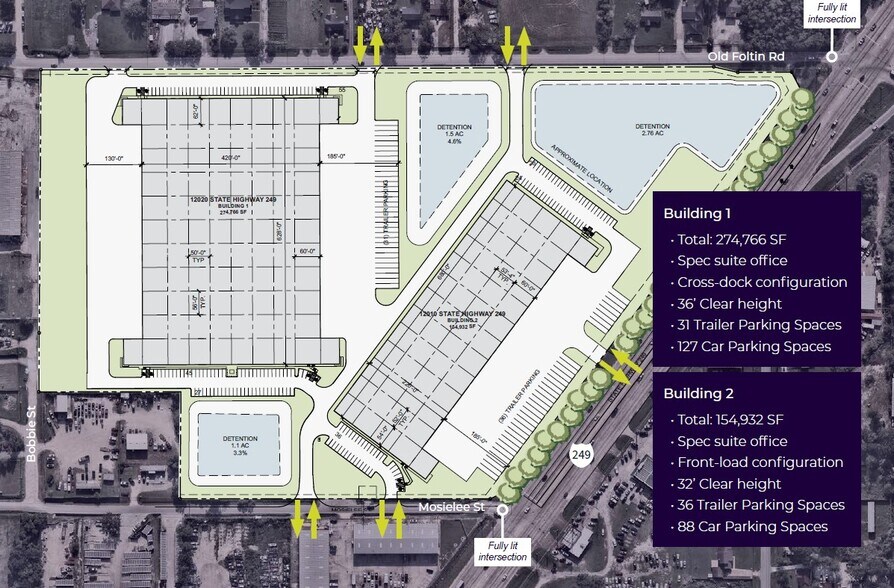 12020 State Highway 249, Houston, TX à louer - Plan de site – Image 3 sur 3