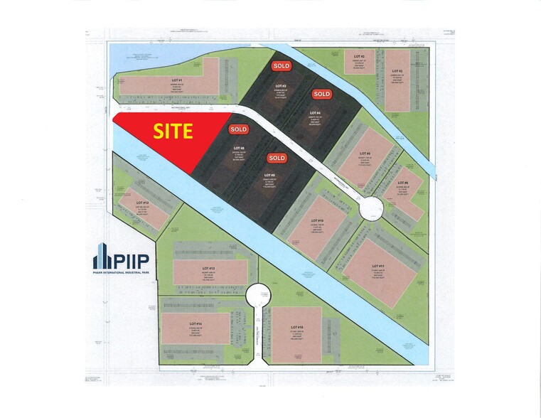 S. San Juan Road, Pharr, TX à louer - Plan cadastral – Image 2 sur 4