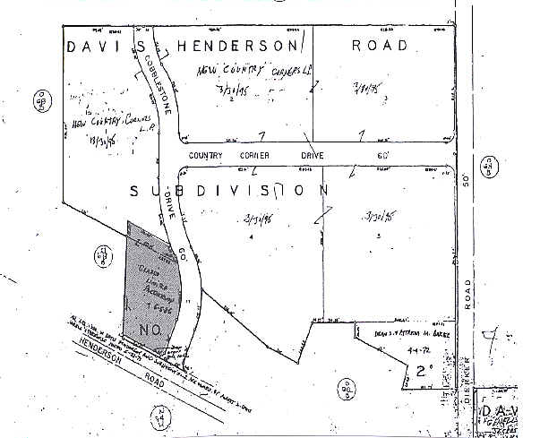 2260-2264 W Henderson Rd, Columbus, OH à louer - Plan cadastral – Image 2 sur 9