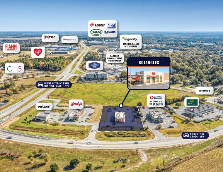300 Virginia Pky, Waynesboro, GA à vendre - Photo de l’immeuble – Image 2 sur 7