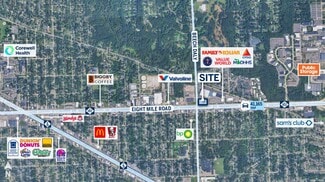 Plus de détails pour 25700 W 8 Mile Rd, Southfield, MI - Local commercial à louer