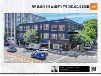Plus de détails pour 245 W North Ave, Chicago, IL - Local commercial à louer