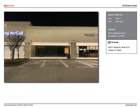 9420 College Park Dr, The Woodlands, TX à louer Plan de site– Image 1 sur 1