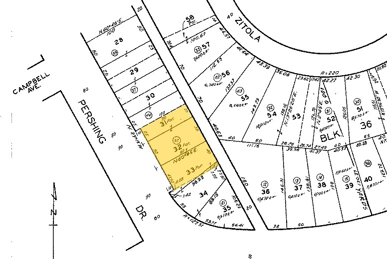 8416-8432 Pershing Dr, Playa del Rey, CA à louer - Plan cadastral – Image 2 sur 28