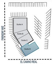5810 El Camino Real, Carlsbad, CA à louer Plan de site– Image 2 sur 2