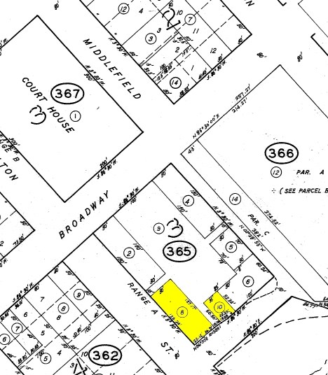 801-823 Hamilton St, Redwood City, CA à louer - Plan cadastral – Image 2 sur 4